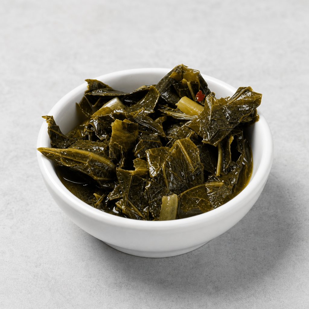 Mean Collard Greens.